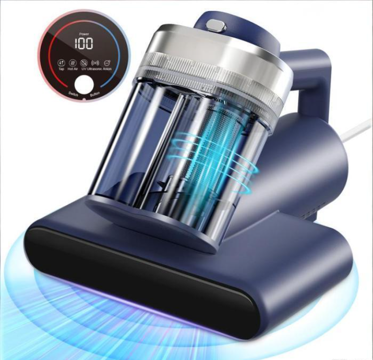 🔥 Mattress Vacuum Cleaner for Dust Mites & Allergens – UV-C Light, Hot Air, 18KPa Powerful Suction & Deep Cleaning Technology 🛏️✨